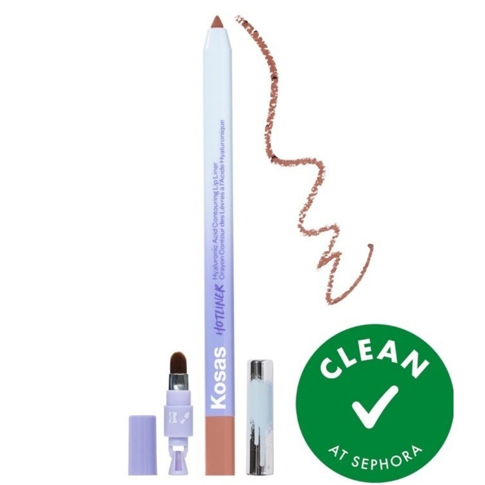 Kosas Hotliner Hyaluronic Acid Contouring Lip Liner Warm Peachy MAX